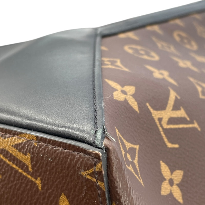 ルイ・ヴィトン LOUIS VUITTON ウィークエンド・トートGM M45733 ブラウン モノグラム・マカサー メンズ トートバッグ