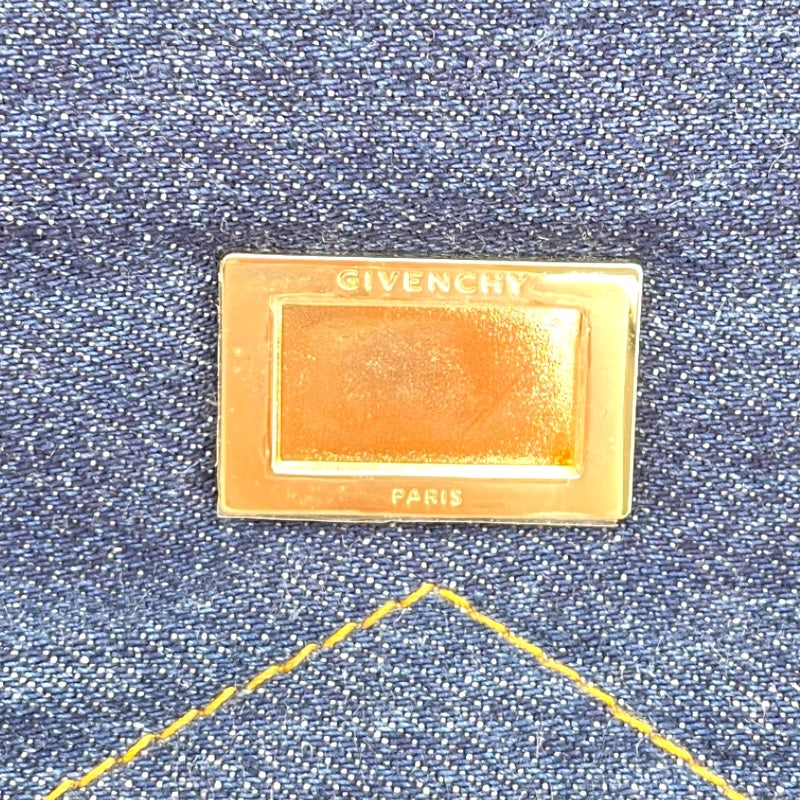 ジバンシィ GIVENCHY 2WAY ハンドバッグ ブルー デニム レディース ハンドバッグ