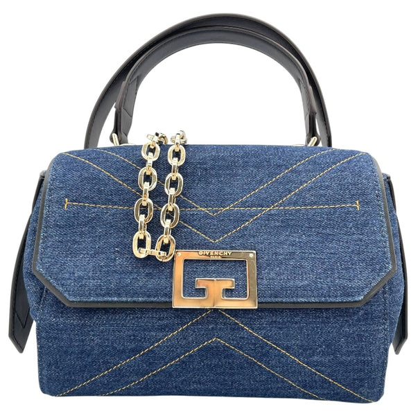 ジバンシィ GIVENCHY 2WAY ハンドバッグ ブルー デニム レディース ハンドバッグ