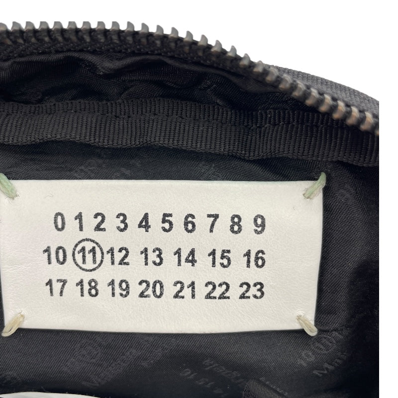 メゾン マルジェラ Maison Margiela ショルダーバッグ ブラック キャンバス メンズ ショルダーバッグ