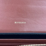 バーバリーロンドン BURBERRY LONDON ハルトンフラップ 長財布 ブラウン ブラック ホワイト TBモノグラム レディース 長財布