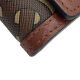 バーバリーロンドン BURBERRY LONDON ハルトンフラップ 長財布 ブラウン ブラック ホワイト TBモノグラム レディース 長財布