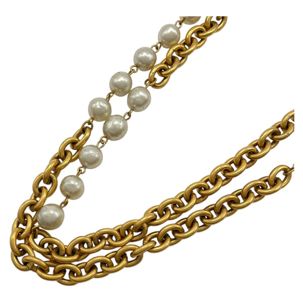 シャネル CHANEL パールネックレス ゴールド GD パール ジュエリー