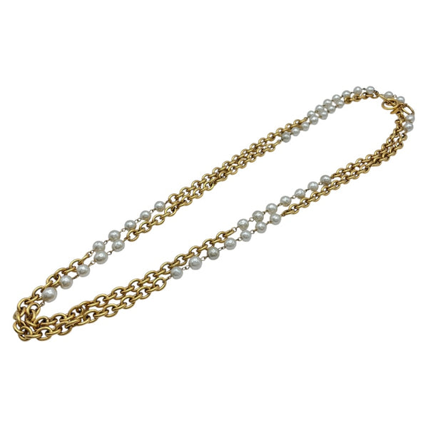 シャネル CHANEL パールネックレス ゴールド GD パール ジュエリー