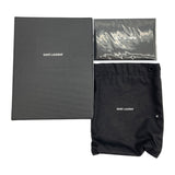 サンローラン SAINT LAURENT コンパクトウォレット 553549 ブラック レザー レディース 二つ折り財布