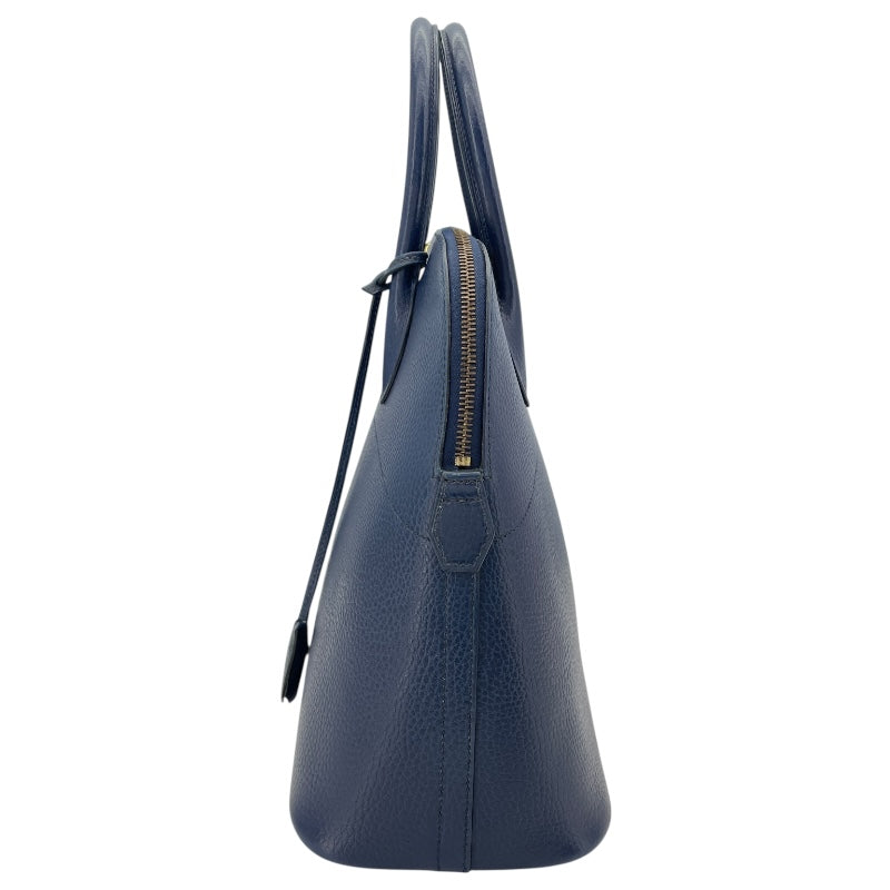 エルメス HERMES ボリード35 〇Y刻 ブルーサフィール GD金具 アルデンヌ レディース ショルダーバッグ