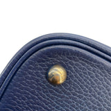 エルメス HERMES ボリード35 〇Y刻 ブルーサフィール GD金具 アルデンヌ レディース ショルダーバッグ