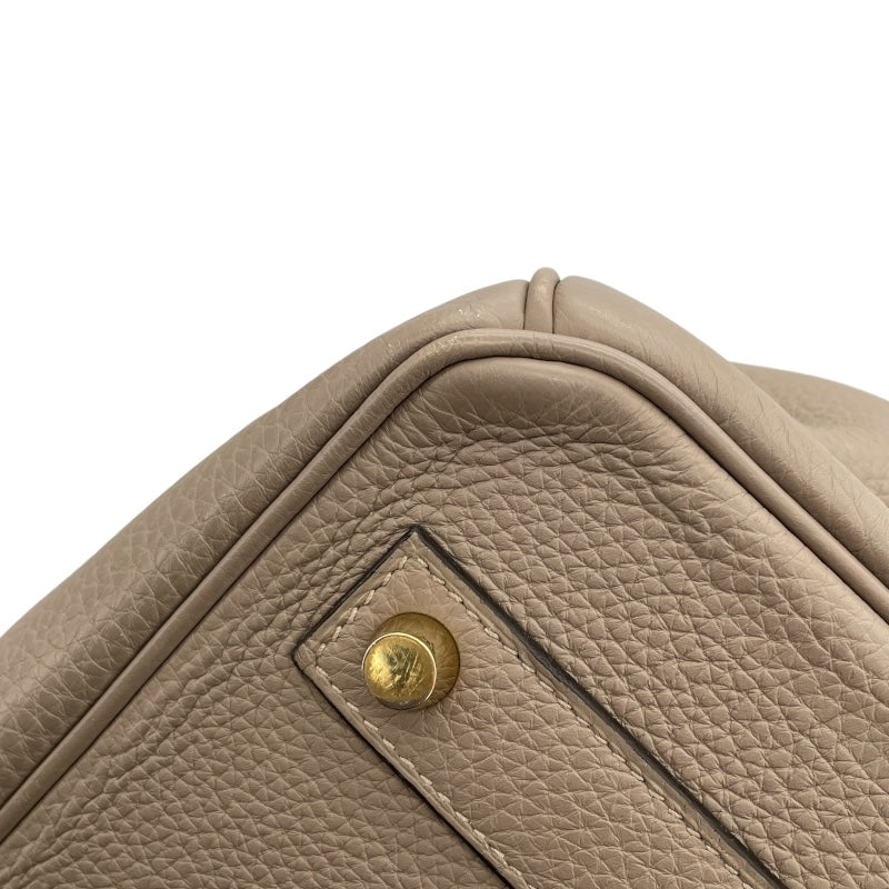 エルメス HERMES バーキン40 A刻 グリアスファルト GD金具 トゴ レディース ハンドバッグ