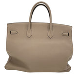 エルメス HERMES バーキン40 A刻 グリアスファルト GD金具 トゴ レディース ハンドバッグ