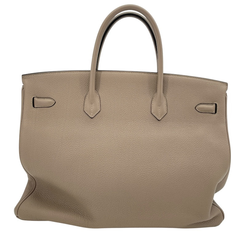 エルメス HERMES バーキン40 A刻 グリアスファルト GD金具 トゴ レディース ハンドバッグ