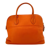 エルメス HERMES ボリード35 □G刻 オレンジ GD金具 トリヨン レディース ショルダーバッグ