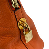 エルメス HERMES ボリード35 □G刻 オレンジ GD金具 トリヨン レディース ショルダーバッグ