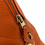 エルメス HERMES ボリード35 □G刻 オレンジ GD金具 トリヨン レディース ショルダーバッグ