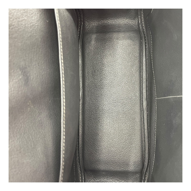 エルメス HERMES プリュム28 □I刻 ホワイト SV金具 エプソン レディース ハンドバッグ