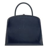 エルメス HERMES ダルヴィMM □C刻 ブルーインディゴ GD金具 ボックスカーフ レディース ハンドバッグ