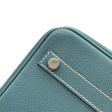 エルメス HERMES バーキン30 □M刻 ブルージーン エプソン レディース ハンドバッグ