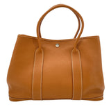 エルメス HERMES ガーデンパーティPM □Q刻 ゴールド SV金具 ネゴンダ レディース ハンドバッグ