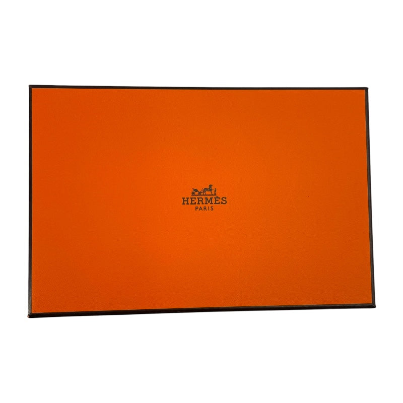 エルメス HERMES ボリードポーチ15 アイボリー SV金具 トワル レディース ポーチ