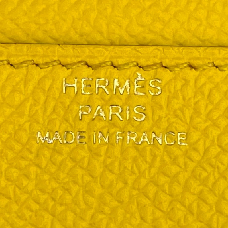 エルメス HERMES コンスタンストゥーゴー B刻 ジョーヌナプル GD金具 エプソン レディース ショルダーバッグ