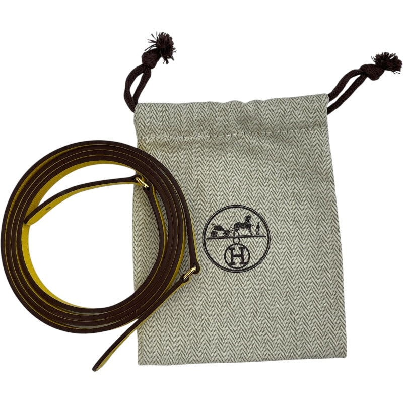 エルメス HERMES コンスタンストゥーゴー B刻 ジョーヌナプル GD金具 エプソン レディース ショルダーバッグ
