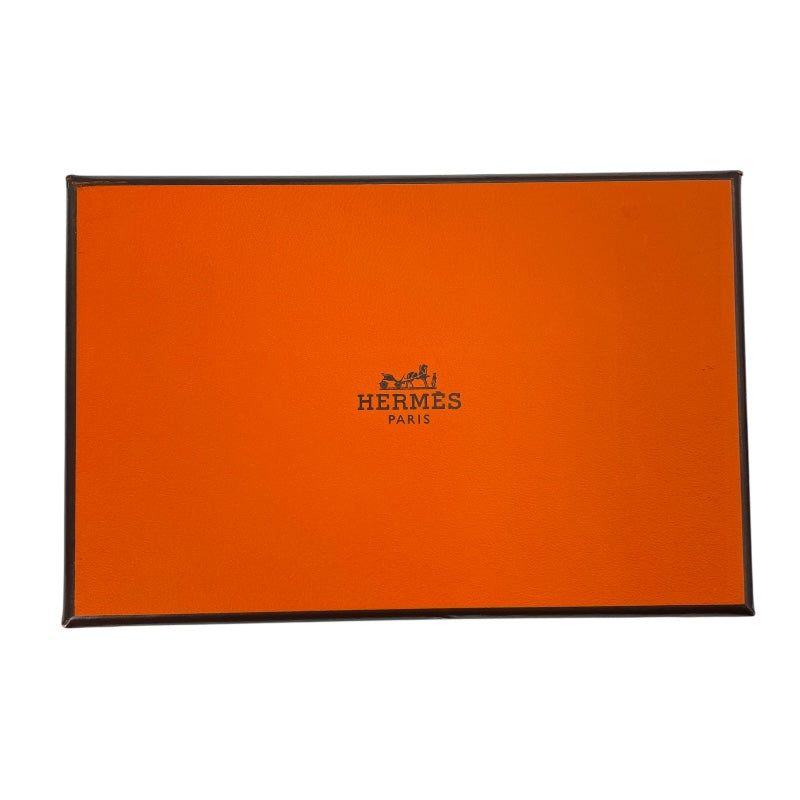 エルメス HERMES カルヴィ W刻 アルドワーズ SV金具 エバーカラー ユニセックス カードケース