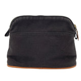 エルメス HERMES ボリードポーチPM ブラック トワル レディース ポーチ