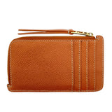 フェンディ FENDI フラグメントケース 8M0472 ブラウン GD金具 レザー レディース カードケース