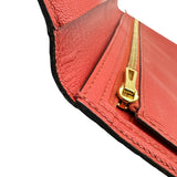 エルメス HERMES べアン T刻印 ゼラニウム ゴールド金具 アリゲーター レディース 長財布