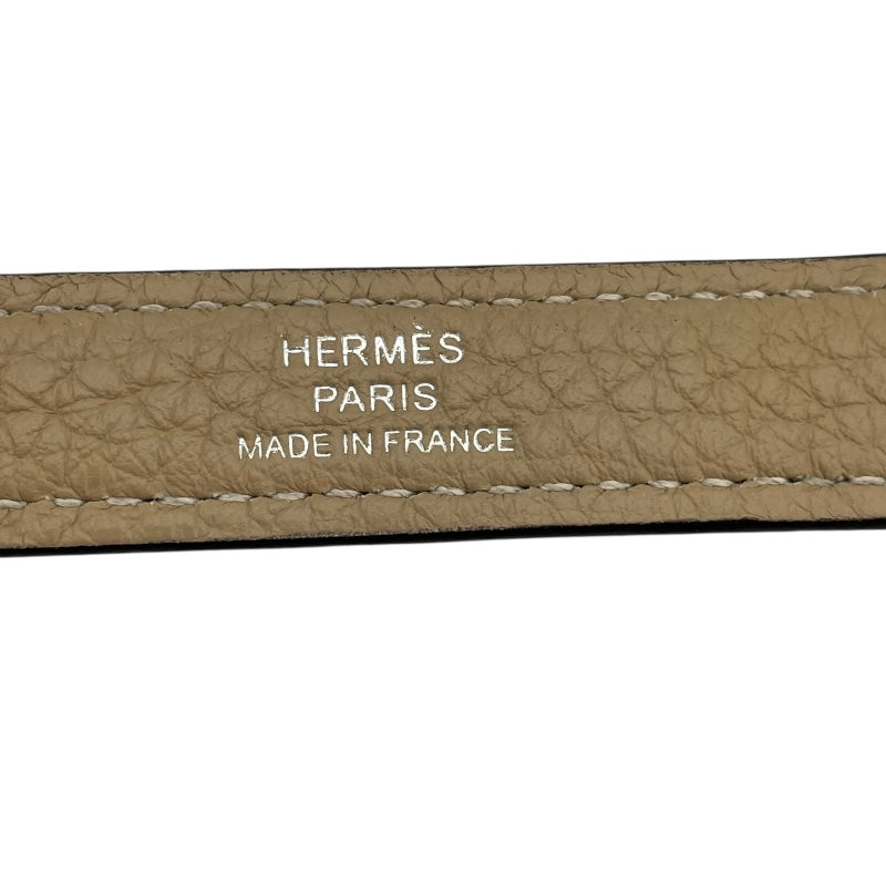 エルメス HERMES ストラップ ケリー用 トゥルティエールグレー SV金具 トゴ ユニセックス ストラップ