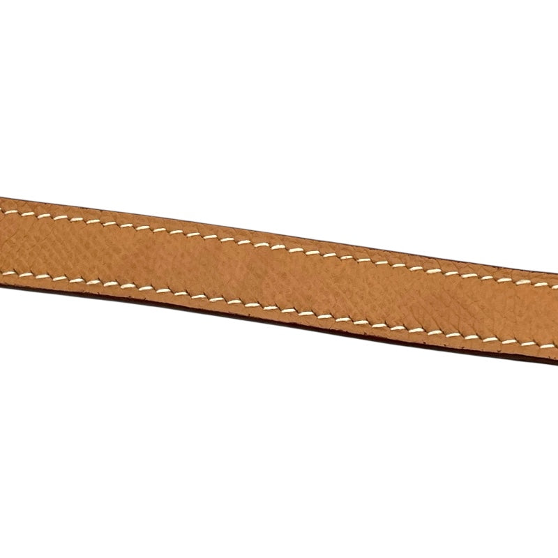 エルメス HERMES ストラップ ナチュラル GD金具 クシュベル ユニセックス ストラップ