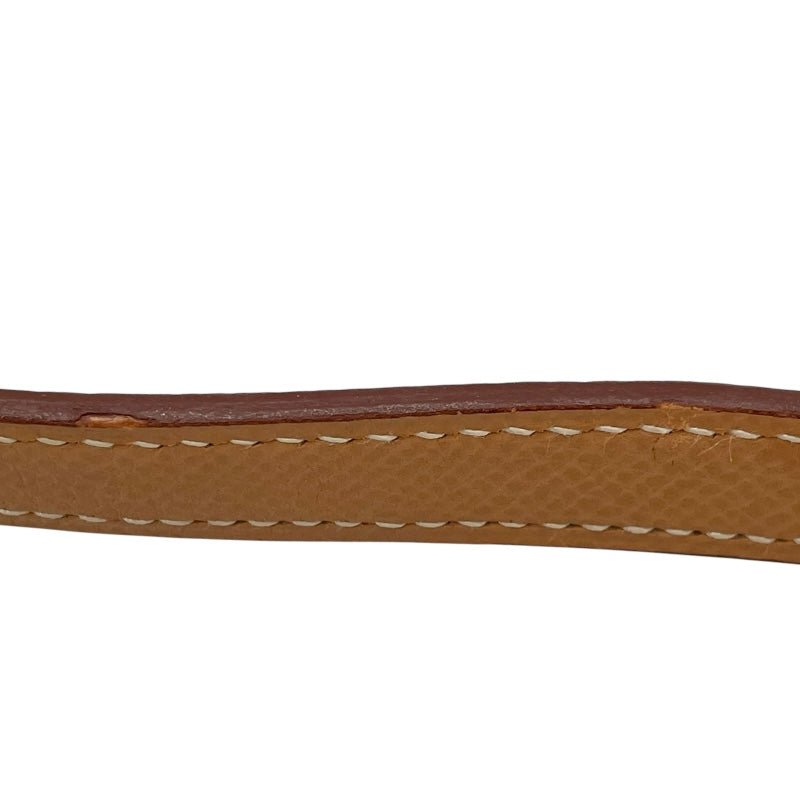 エルメス HERMES ストラップ ナチュラル GD金具 クシュベル ユニセックス ストラップ