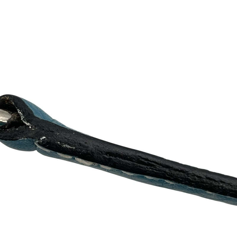 エルメス HERMES ストラップ ケリー用 ブルージーン SV金具 トゴ ユニセックス ストラップ