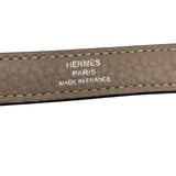 エルメス HERMES ストラップ トゥルティエールグレー SV金具 トゴ ユニセックス ストラップ