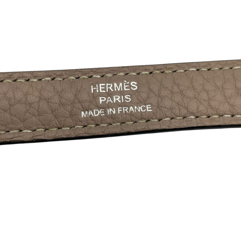 エルメス HERMES ストラップ トゥルティエールグレー SV金具 トゴ ユニセックス ストラップ