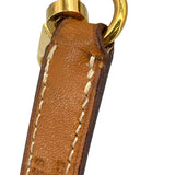 エルメス HERMES ストラップ ケリー用 ナチュラル GD金具 ヴァッシュ ユニセックス ストラップ