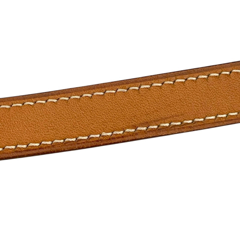 エルメス HERMES ストラップ ケリー用 ナチュラル GD金具 ヴァッシュ ユニセックス ストラップ