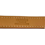 エルメス HERMES ショルダーストラップ ナチュラル SV金具 ヴァッシュ ユニセックス ショルダーストラップ