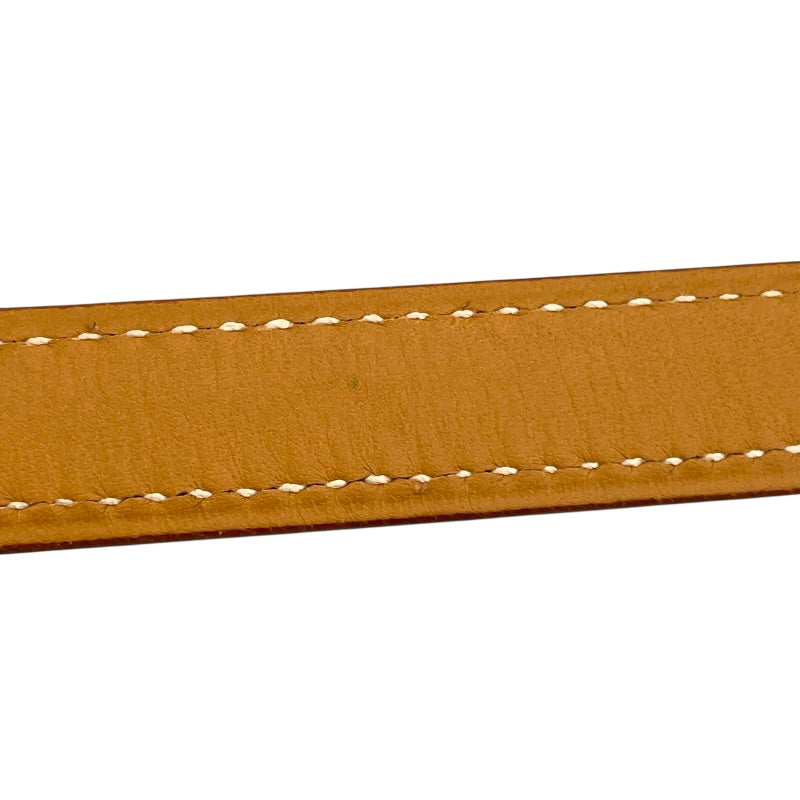 エルメス HERMES ショルダーストラップ ナチュラル SV金具 ヴァッシュ ユニセックス ショルダーストラップ