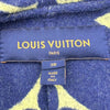 ルイ・ヴィトン LOUIS VUITTON ジャイアントモノグラムフーデットコート FJC022NUV ネイビー ウール レディース その他アウター