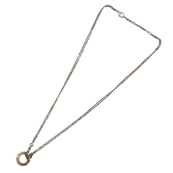 カルティエ Cartier ラブサークルネックレス ピンクゴールド 750 ジュエリー
