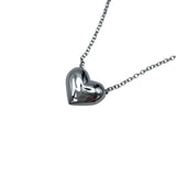 ティファニー TIFFANY＆CO ドッツハートネックレス プラチナ Pt950 ジュエリー
