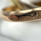 カルティエ Cartier トリニティリング マルチカラー 750 ジュエリー