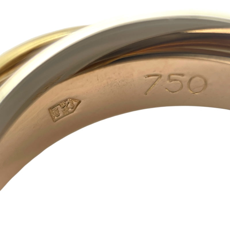 カルティエ Cartier トリニティリング マルチカラー 750 ジュエリー