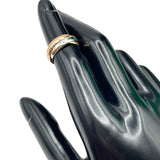 カルティエ Cartier トリニティリング マルチカラー 750 ジュエリー