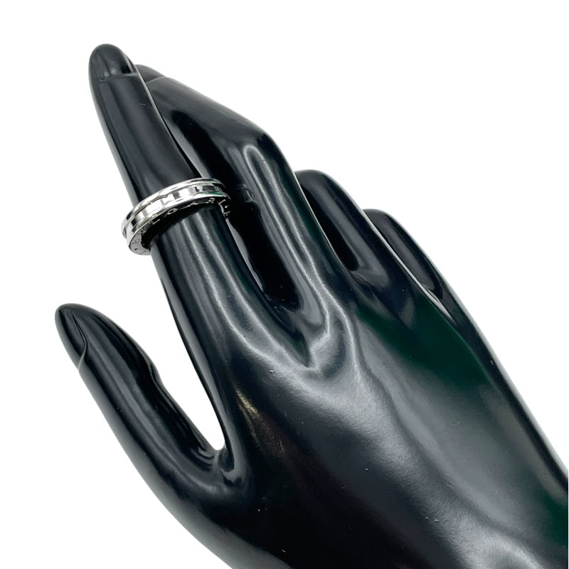 ブルガリ BVLGARI ビーゼロワンリング 1バンド(XS) ホワイトゴールド 750 ジュエリー