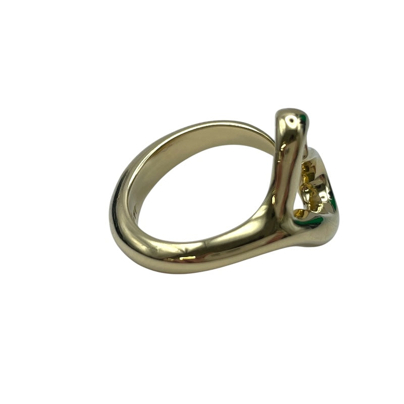 ティファニー TIFFANY＆CO オープンハートリング ゴールド 750 ジュエリー