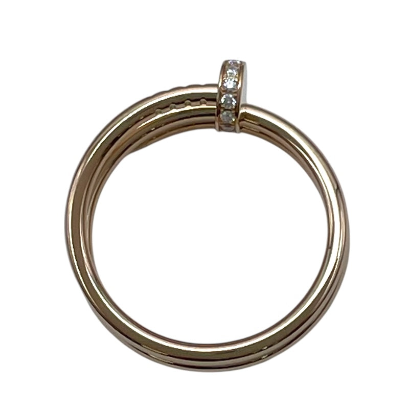 カルティエ Cartier ジュストアンクル ダイヤリング ピンクゴールド Au750/ダイヤモンド ジュエリー