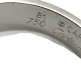 カルティエ Cartier タンクリング ホワイトゴールド 750/アメジスト ジュエリー