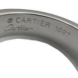 カルティエ Cartier タンクリング ホワイトゴールド 750/アメジスト ジュエリー