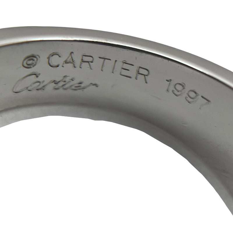 カルティエ Cartier タンクリング ホワイトゴールド 750/アメジスト ジュエリー